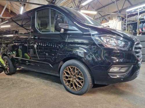 Brown bronze alloy wheels - bronze,