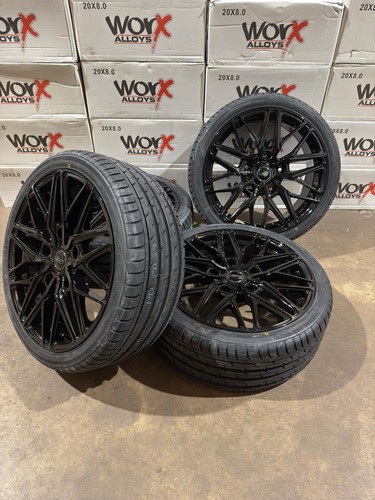 New set alloy wheels - new,