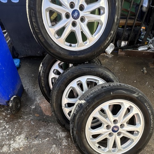 5x108 van alloys tyres off - van,